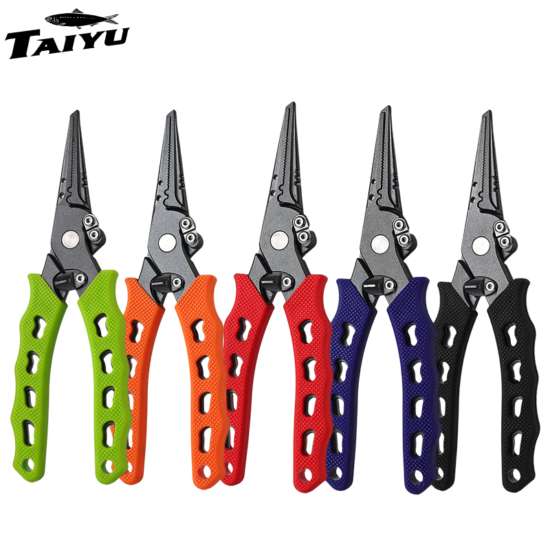 Fishing Equipment Gear - TAIYU 5-Color Stainless Steel Lure Pliers
