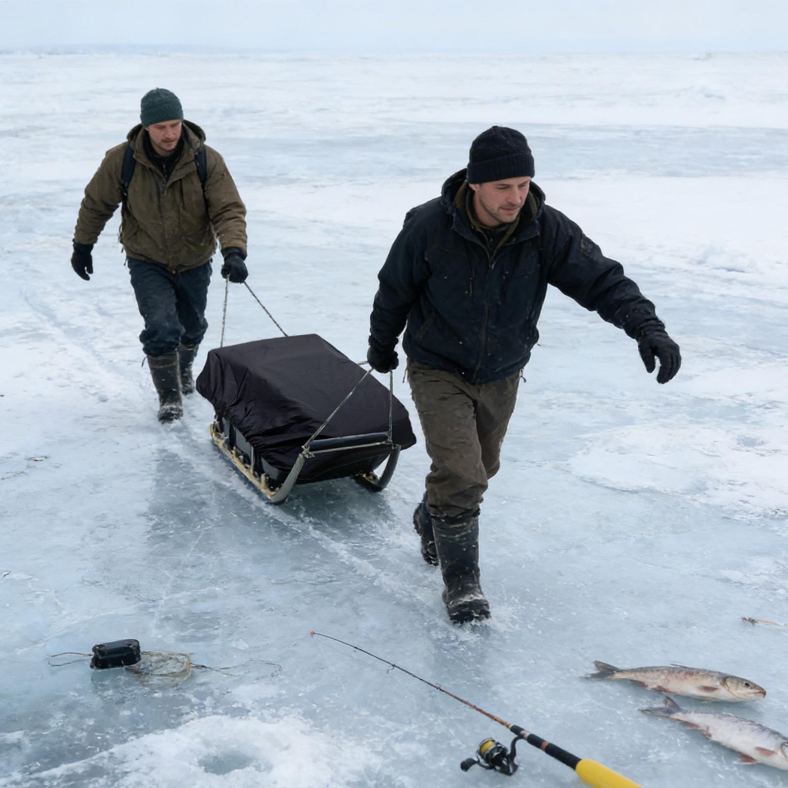 Waterproof Ice Fishing Sled Co - Fishing Gear ulasan dan harga