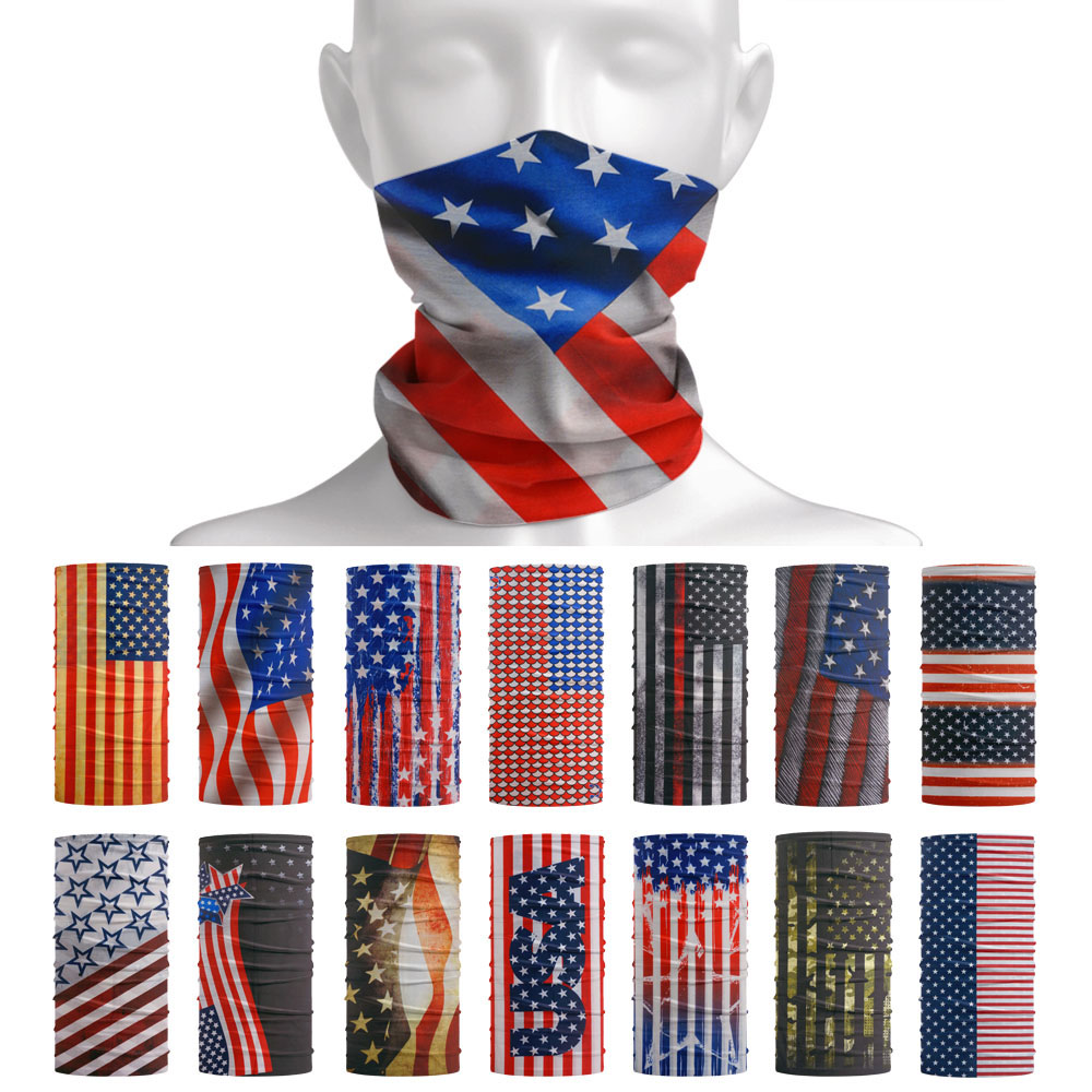 USA Flag Pattern Sun Protectiv - Fishing Gear ulasan dan harga