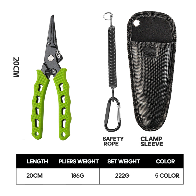 TAIYU 5-Color Stainless Steel  - Fishing Equipment Gear ulasan dan harga