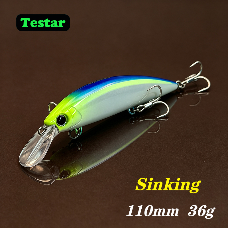 Testar 110mm 36g UV Heavy Sink - Fishing Equipment Japan ulasan dan harga