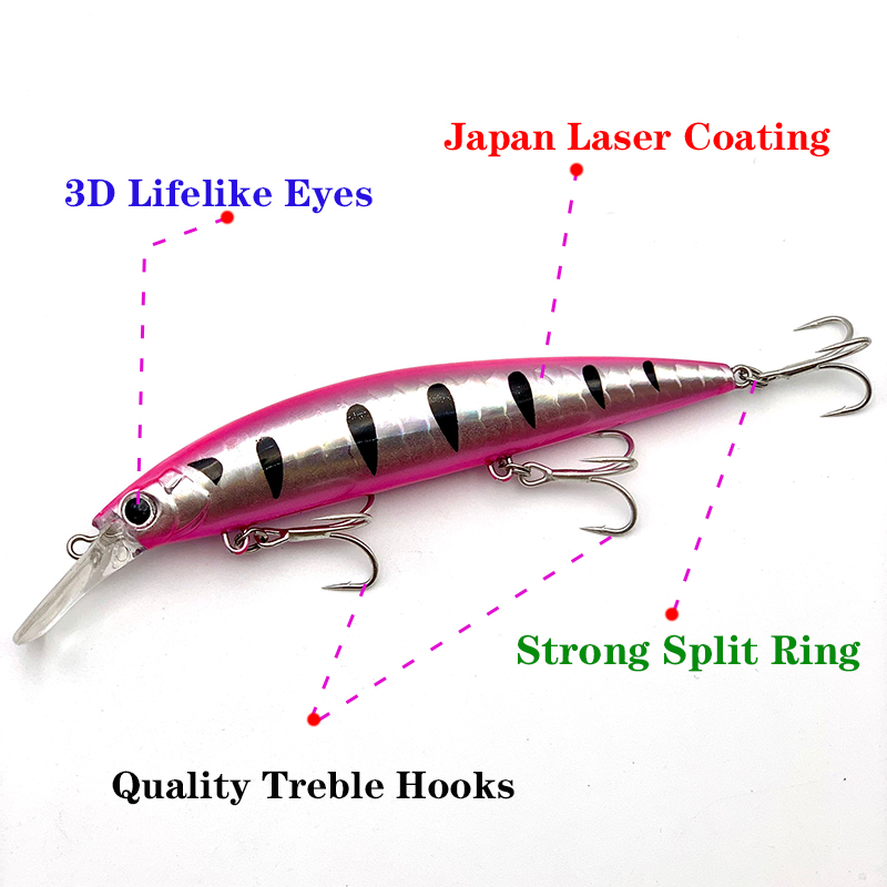 Testar 110mm 36g UV Heavy Sink - Fishing Equipment Japan ulasan dan harga