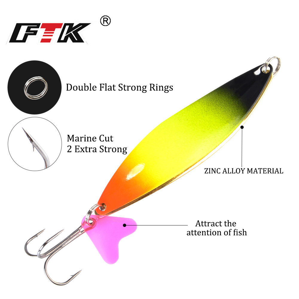 FTK 24g 28g 35g Spoon Fishing  - Fishing Equipment Japan ulasan dan harga