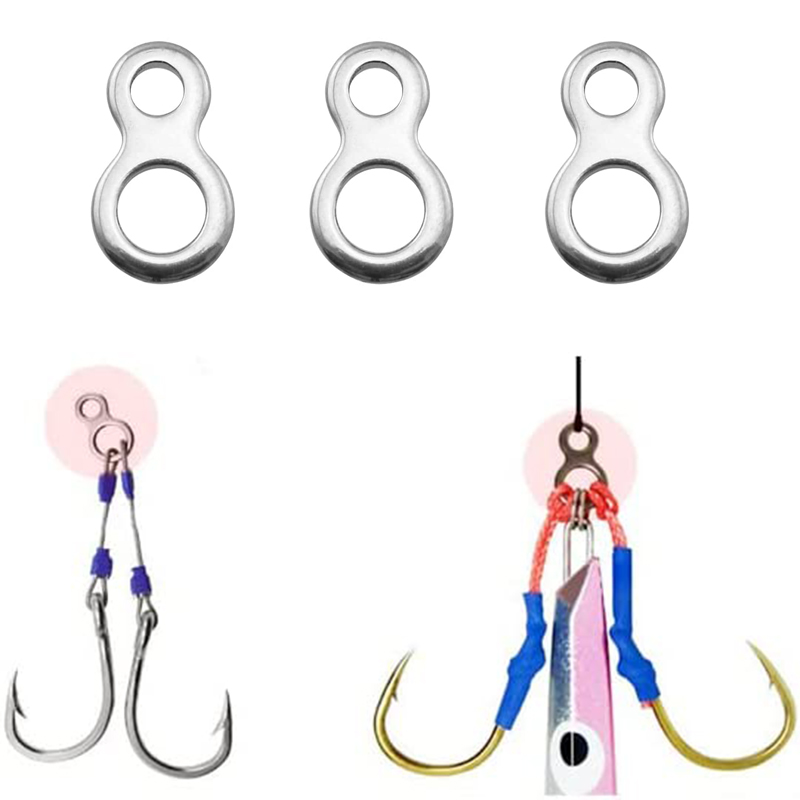 10-50Pcs Stainless Steel Fishi - Fishing Equipment Gear ulasan dan harga