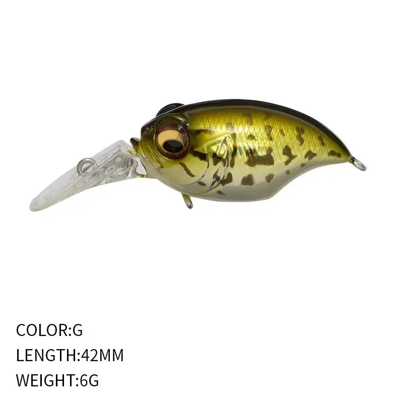 1Pcs 6g 42mm Crank Griffon Wob - Fishing Equipment Japan ulasan dan harga