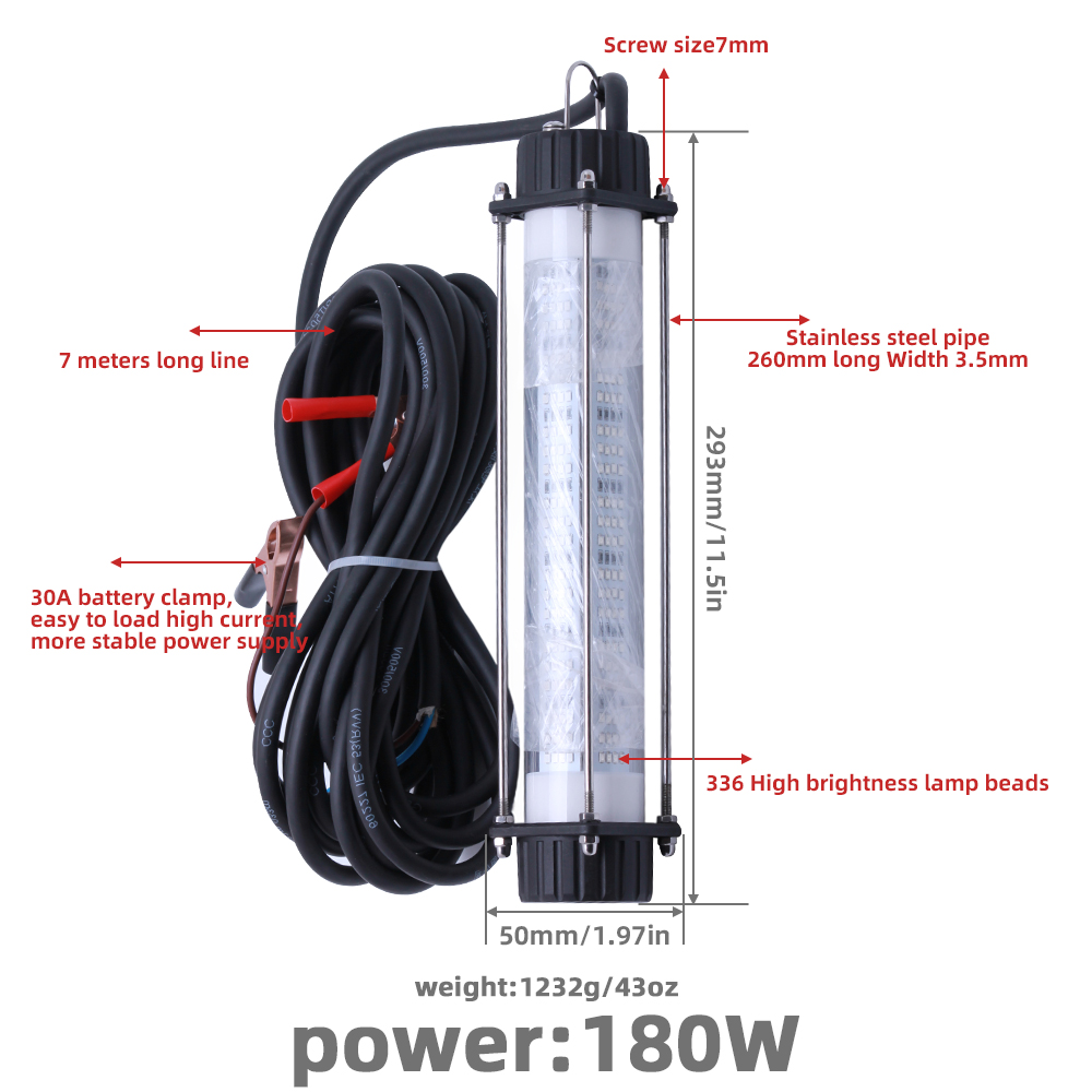 1 PC High-power Fish Underwate - Fishing Equipment Gear ulasan dan harga