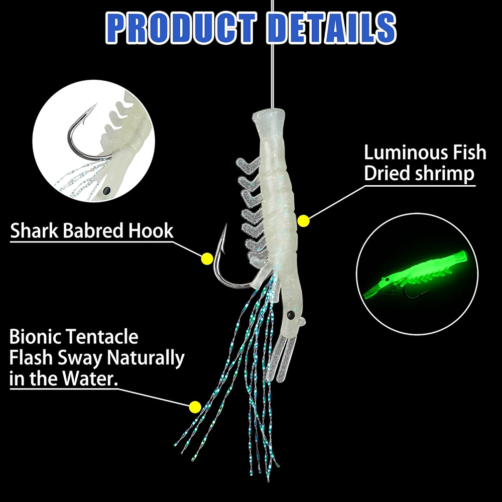15Pcs=3Packs Saltwater Luminou - Quality Fishing Equipment ulasan dan harga