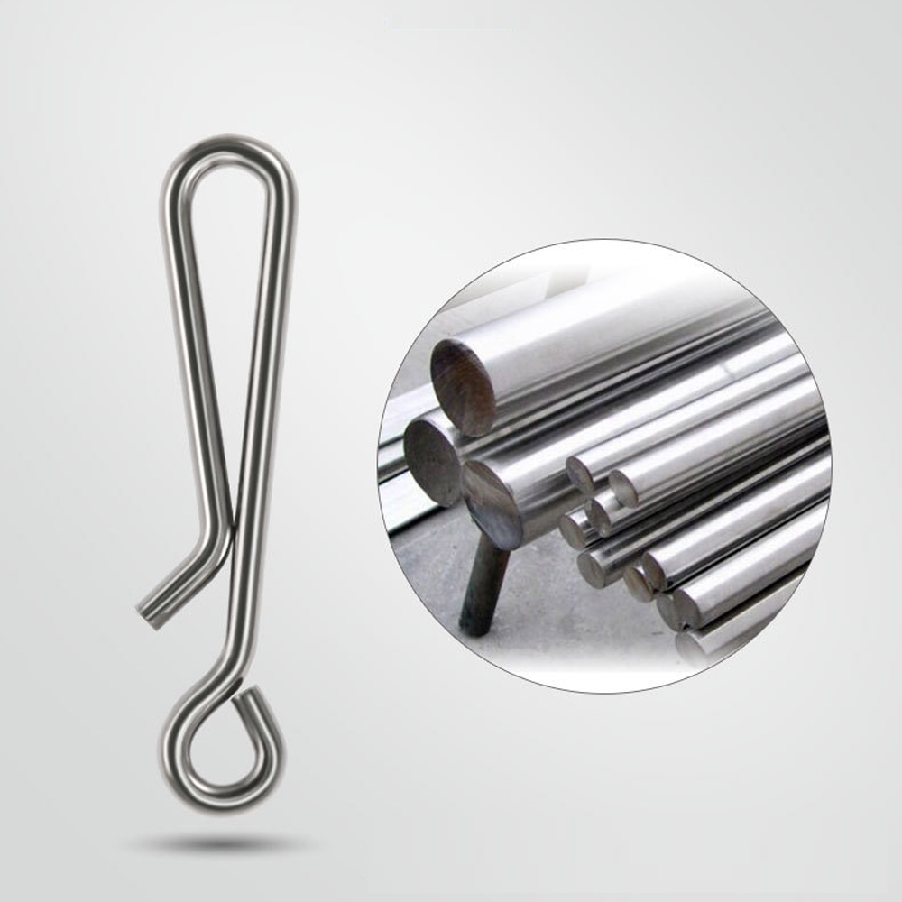 DNDYUJU 50pcs Stainless Steel  - Fishing Equipment Gear ulasan dan harga