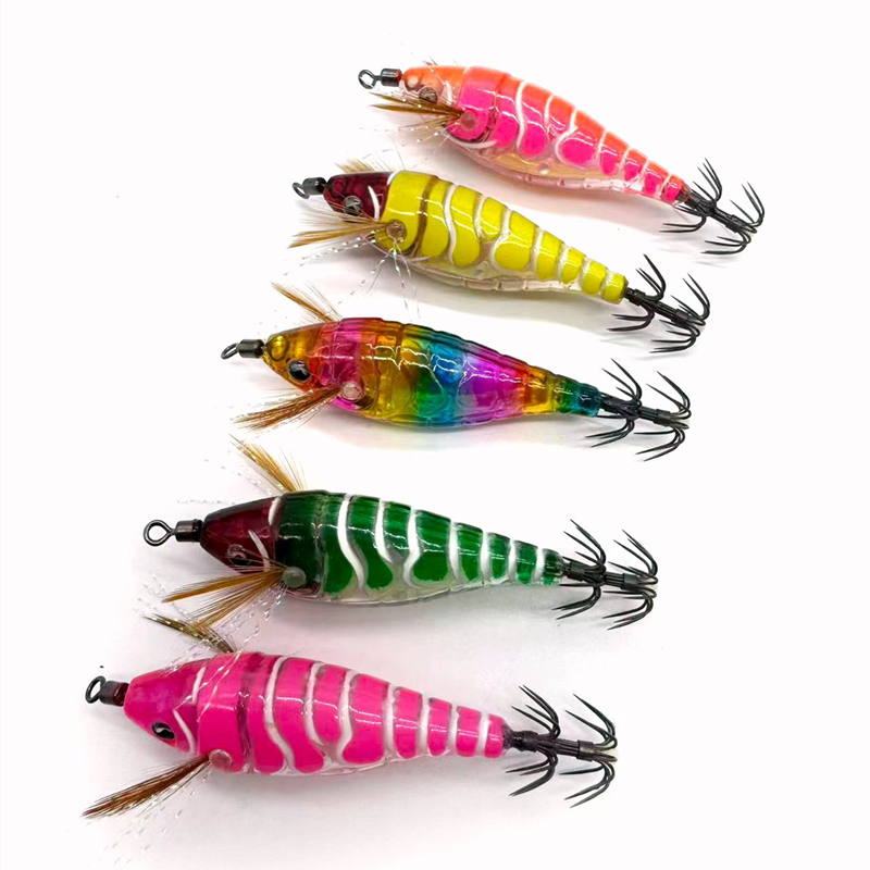 Luminous Wooden Shrimp Squid E - Fishing Equipment Japan ulasan dan harga
