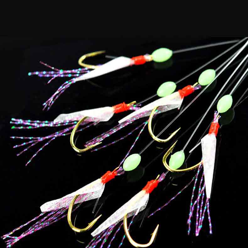 6 Hooks Sabiki Rigs Saltwater  - Quality Fishing Equipment ulasan dan harga