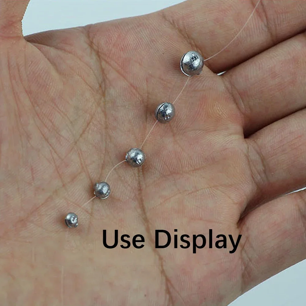 DNDYUJU 50pcs Round Split Shot - Quality Fishing Equipment ulasan dan harga