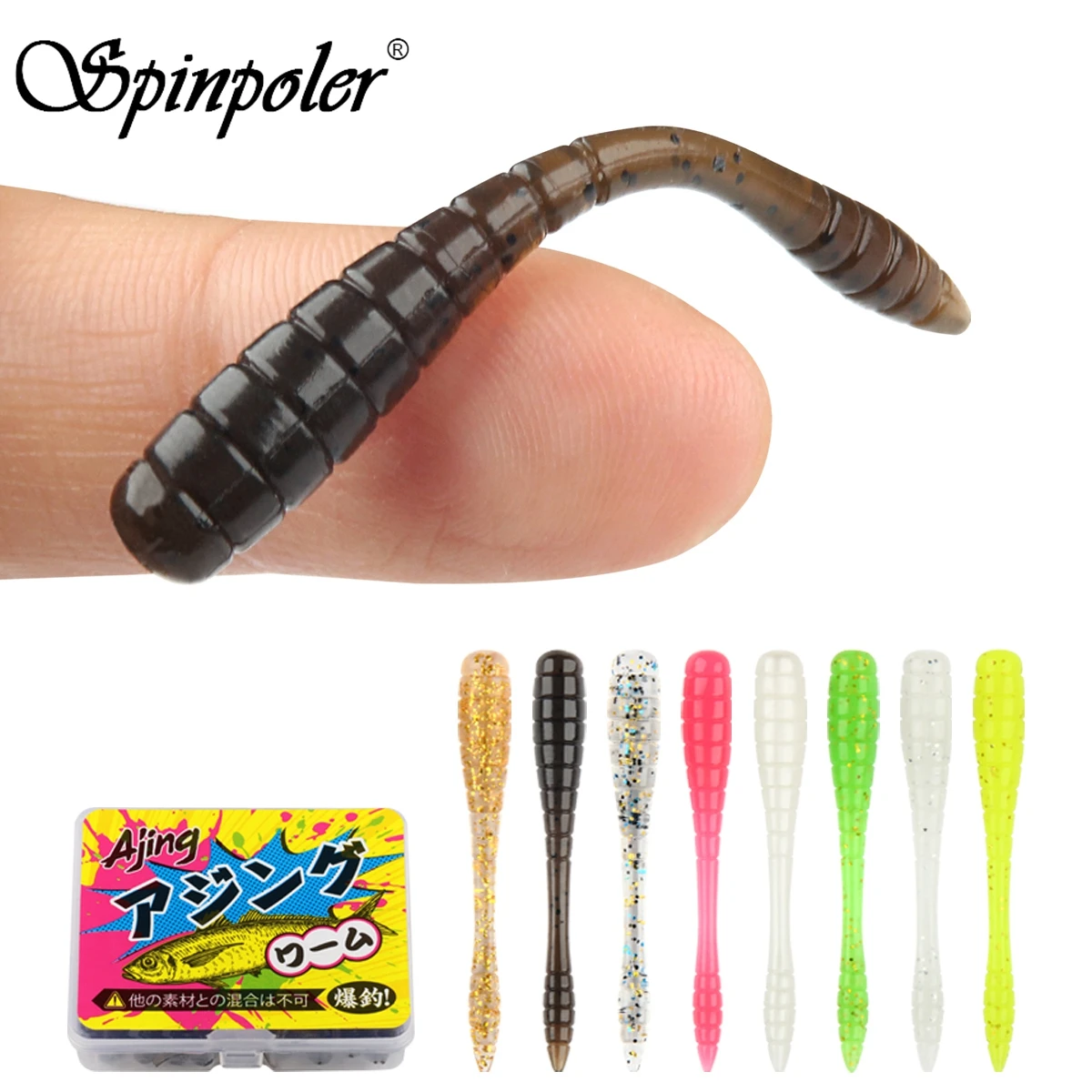 Spinpoler TPR Ajing Soft Lures - Quality Fishing Equipment ulasan dan harga