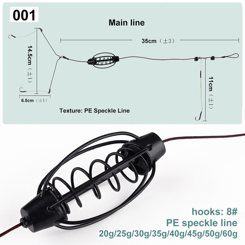 1PCS Carp Fishing Feeder Europ - Fishing Equipment Gear ulasan dan harga